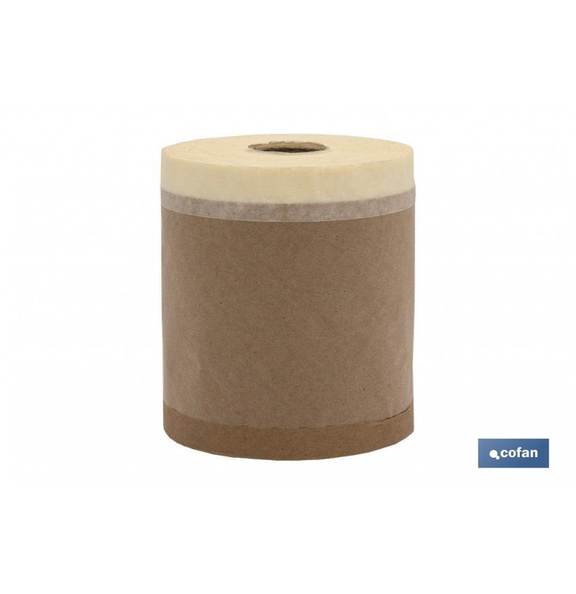 ROLLO CINTA CREPE+PAPEL KRAFT (10cm X 45m)