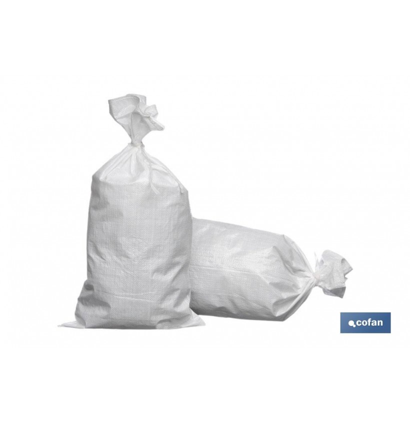 PACK 10 SACOS DE RAFIA RETRACTIL 60x100 cms