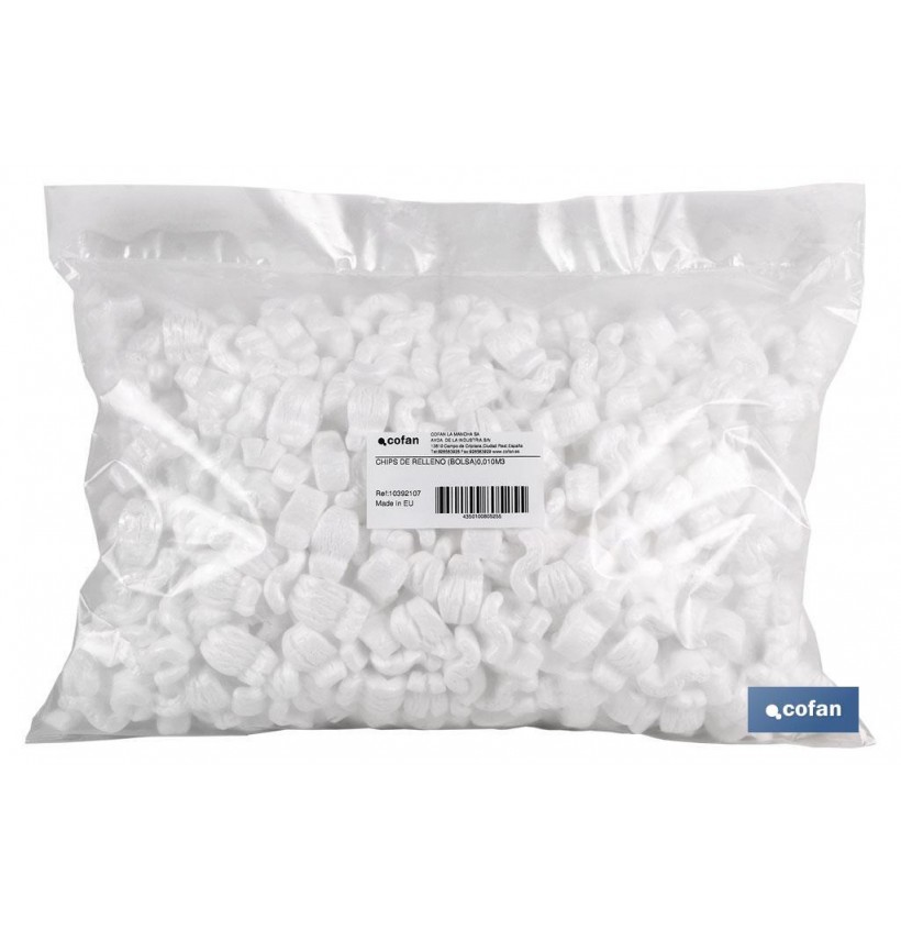 CHIPS DE RELLENO (BOLSA) 0,010M3