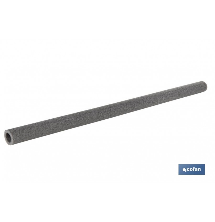 COQUILLA AISLANTE PE PARA TUBERÍAS Ø15 MM X 1 M