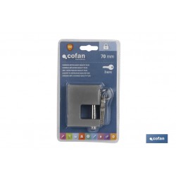 CANDADO ANTIPALANCA QUALITY PLUS 90MM