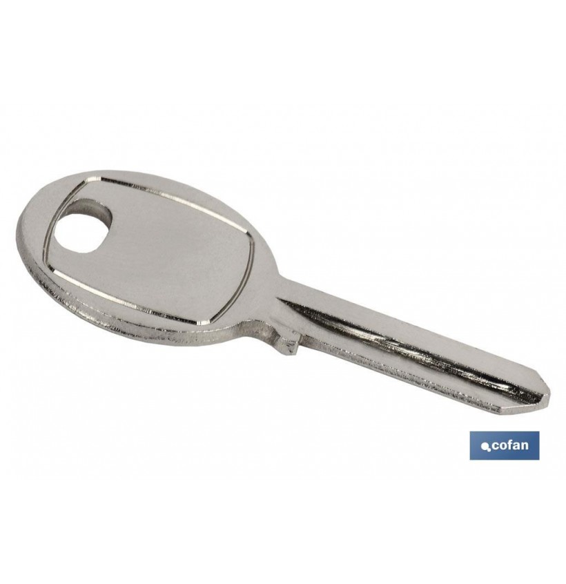 LLAVE BRUTO CANDADO 30MM (REF 10403109-27-09KA-27KA)