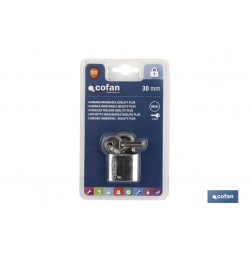 CANDADO INOXIDABLE QUALITY PLUS 30MM