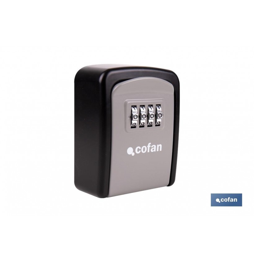 CAJA DE SEGURIDAD CON COMBINACIÓN MODIFICABLE PARA LLAVES