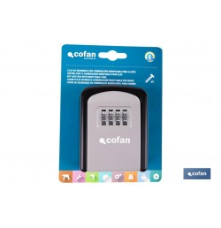 CAJA DE SEGURIDAD CON COMBINACIÓN MODIFICABLE PARA LLAVES