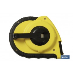 CINTA MÉTRICA ACERO RECUBR. NYLON  50 Mts