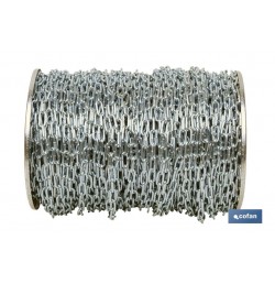 CADENA CINCADA DE 3 MM.  (160 M.)