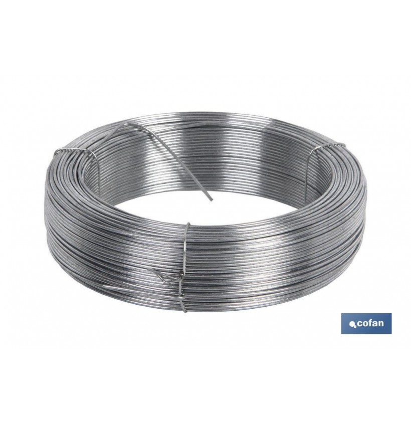 ROLLO ALAMBRE GALVANIZADO 5 Kg (1,8mm) Nº 12