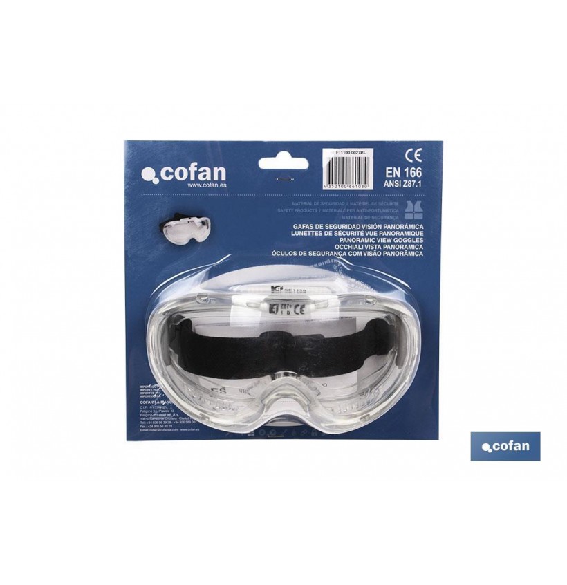 BLISTER GAFA SEGURIDAD VISION PANORAMICA
