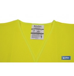 CHALECO AMARILLO REFLECTANTE P/NIÑOS
