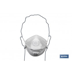 MASCARILLA CON VALVULA FFP2D