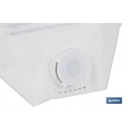 MASCARILLA CON VALVULA FFP2D