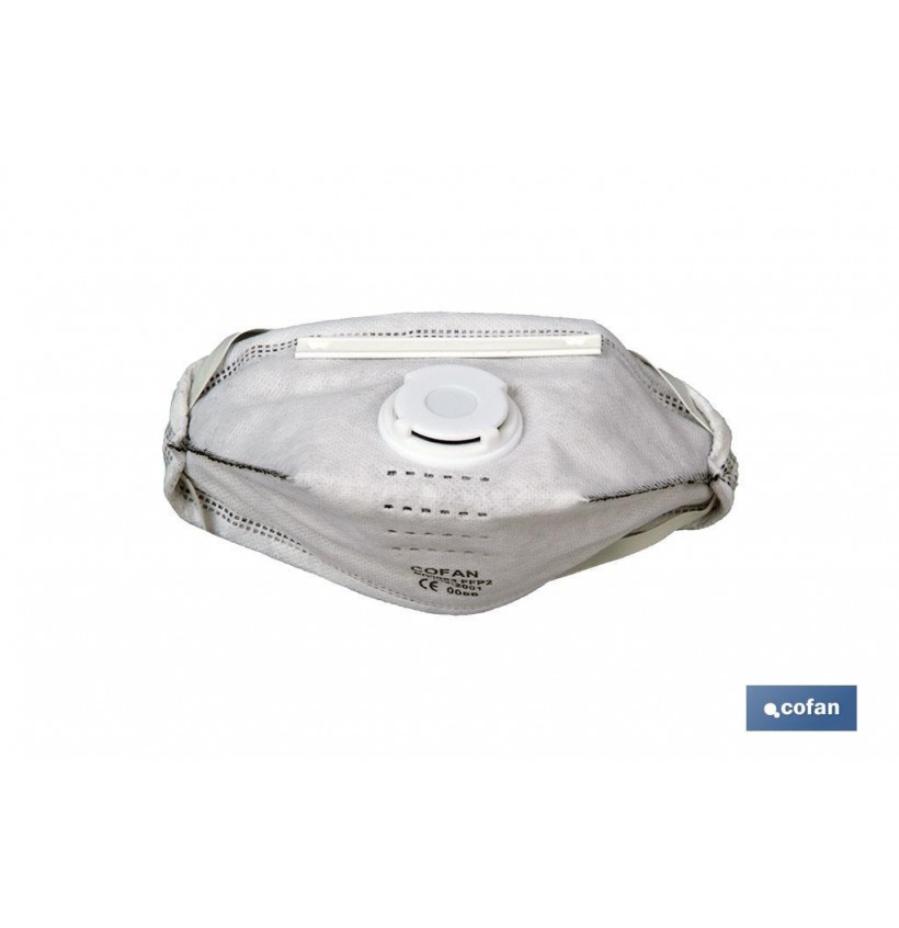 MASCARILLA DE CARBONO FFP2D