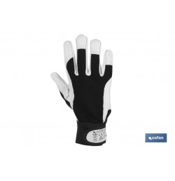BLISTER G. VACUNO DORSO TELA + VELCRO T-8