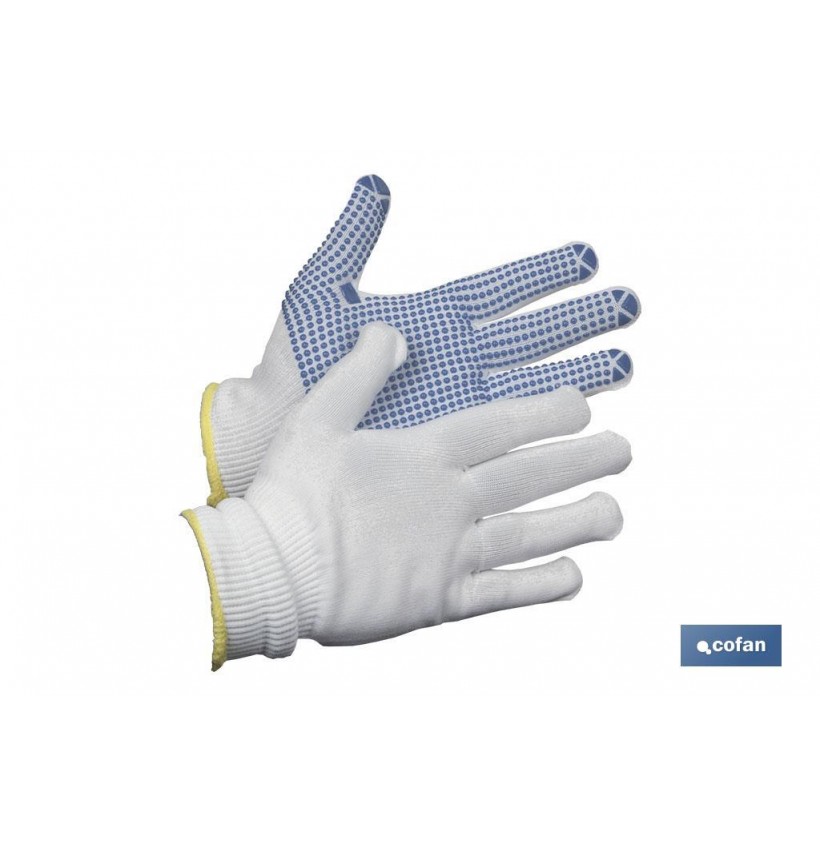 BLISTER G. 100% NYLON C/PUNTITOS PVC T-9