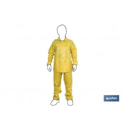 TRAJE AGUA VERDE POLIESTER/PVC TALLA XL