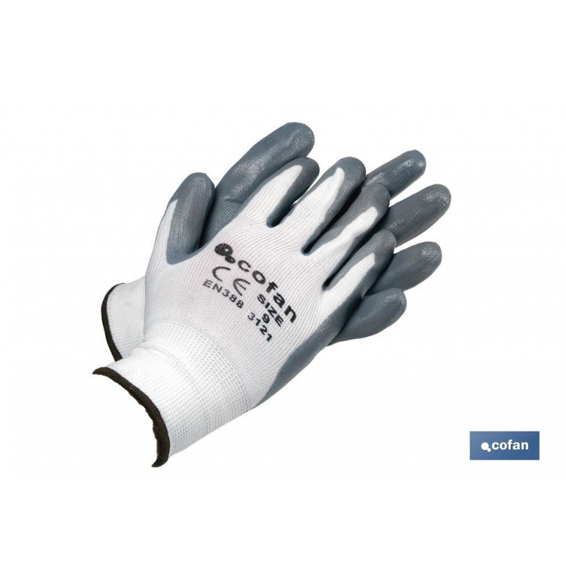 BLISTER G. 100% POLI. IMPREG. NITRILO GRIS T-9
