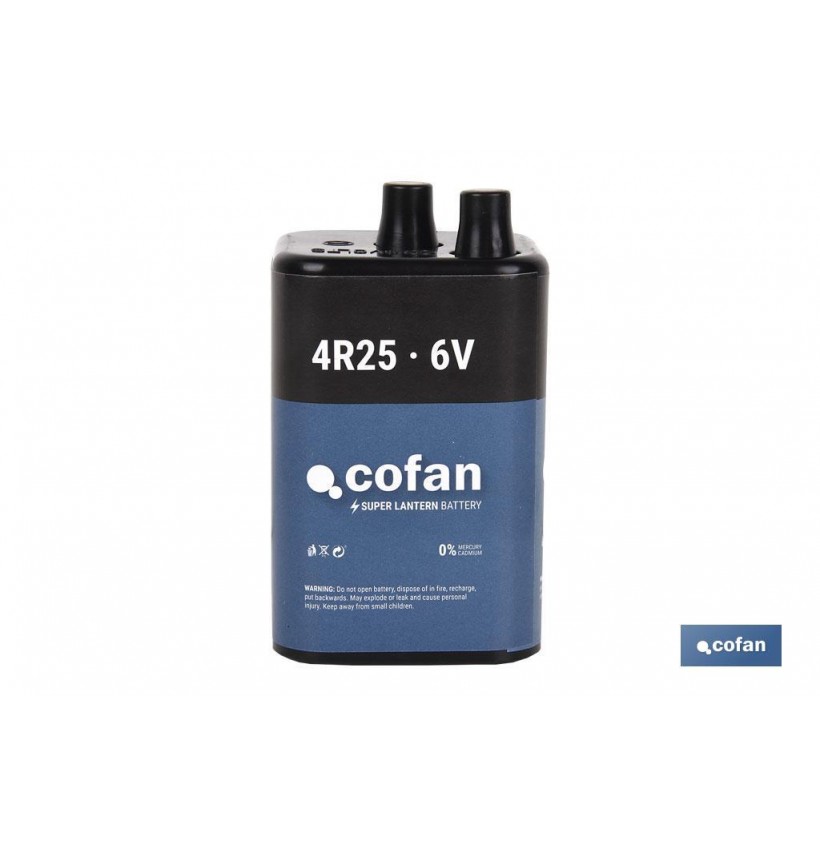 BATERIA 4R25 6 VOLTIOS