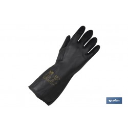 GUANTE NEOPRENO NEGRO 100% TALLA 8