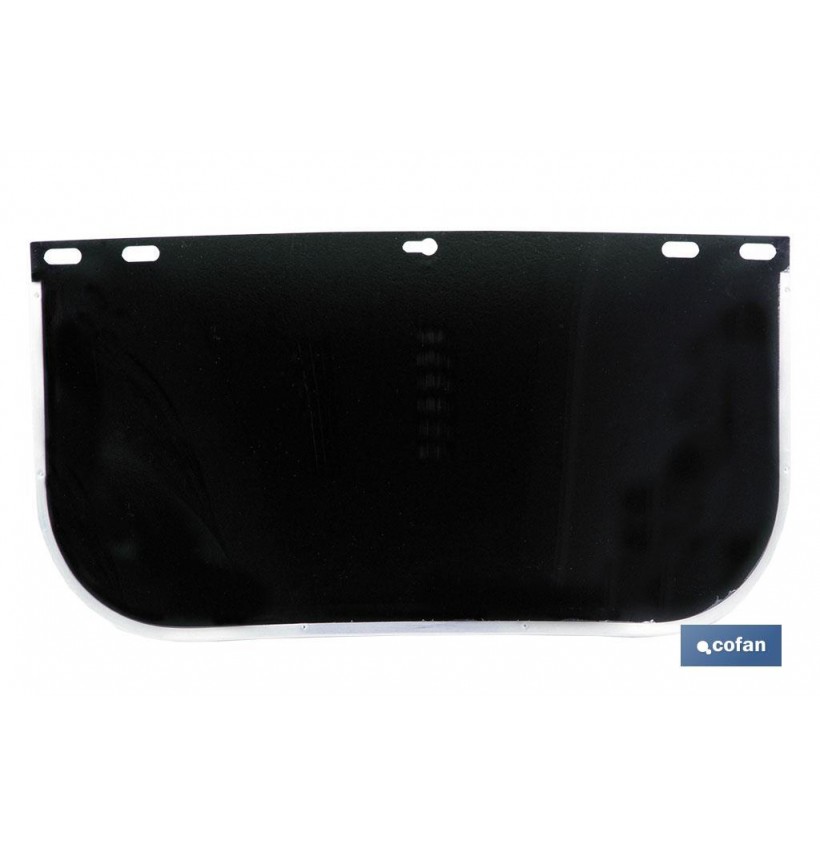 PLASTICO PROTECTOR OSCURO 400 MM.