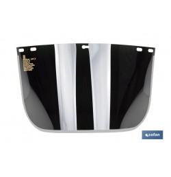 PLASTICO PROTECTOR OSCURO 400 MM.