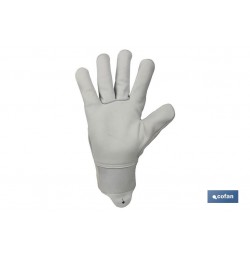 GUANTE AJUSTABLE PIEL FLOR REFORZADO TALLA 8