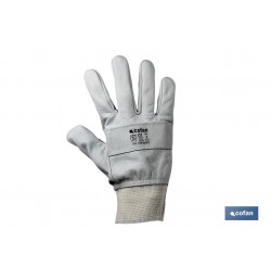 GUANTE AJUSTABLE PIEL FLOR REFORZADO TALLA 9