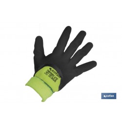 GUANTE IMPREG. NITRILO ESPUMA PROTECC. FRIO T-8 venta unitaria
