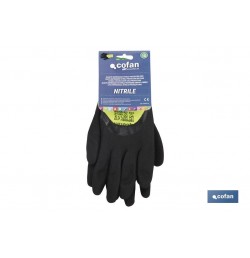 GUANTE IMPREG. NITRILO ESPUMA PROTECC. FRIO T-9 venta unitaria