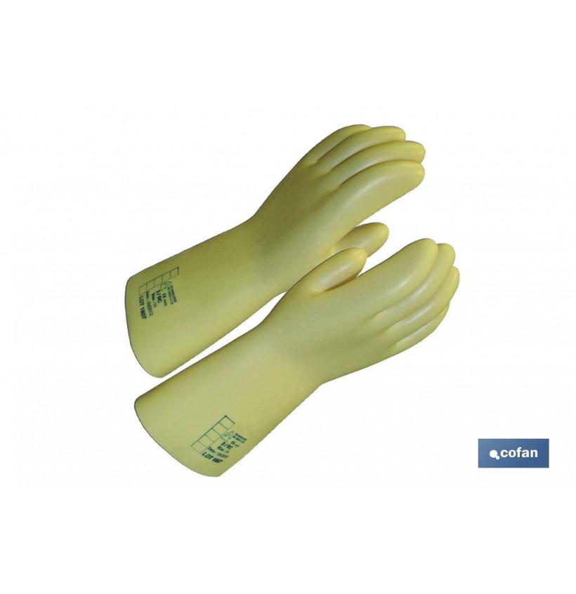 GUANTES AISLANTES 500V T-9 (CAT-00 AZC)