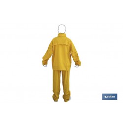 TRAJE DE AGUA PU/PVC AMARILLO TALLA M