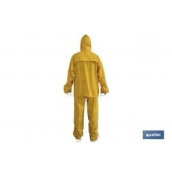 TRAJE DE AGUA PU/PVC VERDE TALLA S