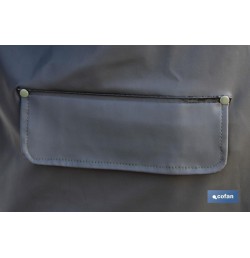 ABRIGO LARGO DE LLUVIA VERDE PU/PVC TALLA L
