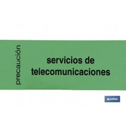 CINTA BALIZ. TELECOMUNICACIONES 150MMX250MTS