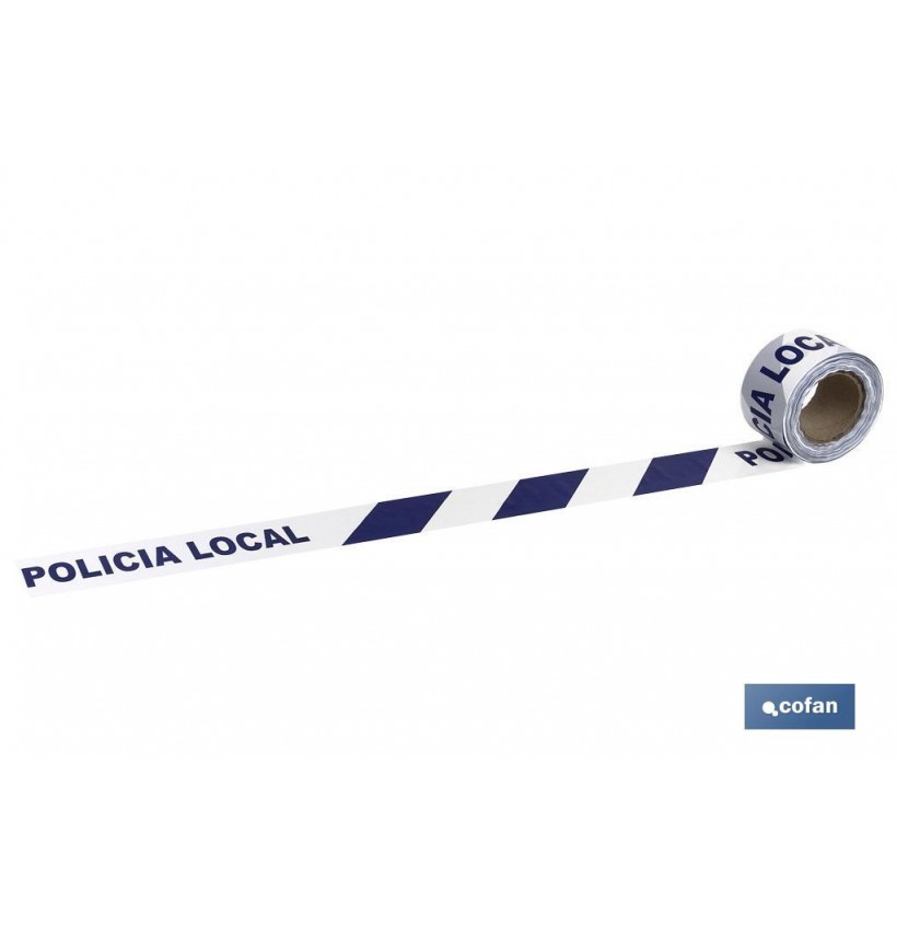 CINTA BALIZ. POLICIA LOCAL  80MMX100MTS