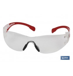 GAFAS SEGURIDAD SUPER LIGERA 18Grs LENTE CLARA