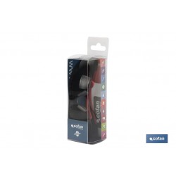 GAFAS SEGURIDAD SUPER LIGERA 18Grs LENTE OSCURA