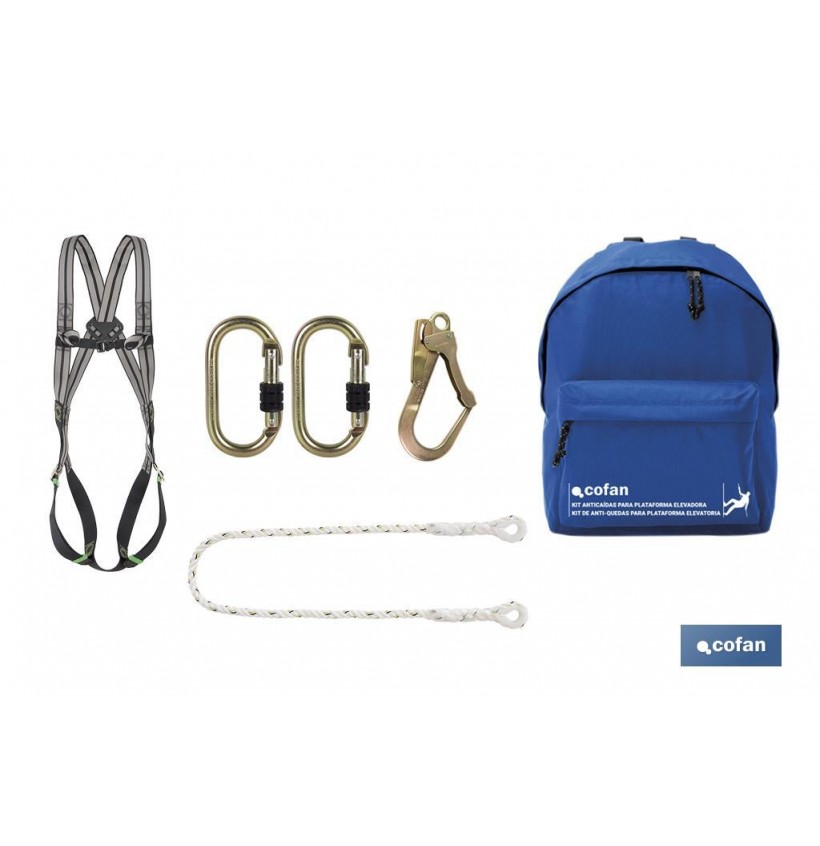 KIT ANTICAÍDAS PARA PLATAFORMA ELEVADORA