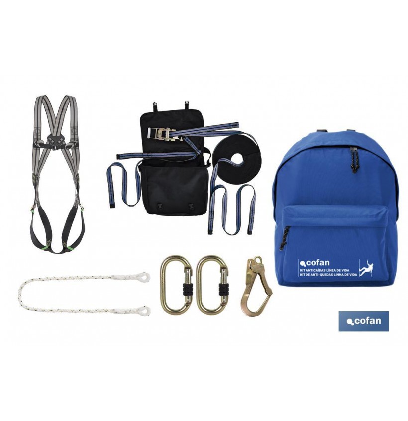KIT ANTICAÍDAS LÍNEA DE VIDA
