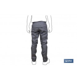 PANTALON TRABAJO SERVET 245 gms/m GRIS T-52