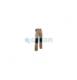 PANTALON TRABAJO LENOIR 280gms/m BEIS-NEGRO T-60