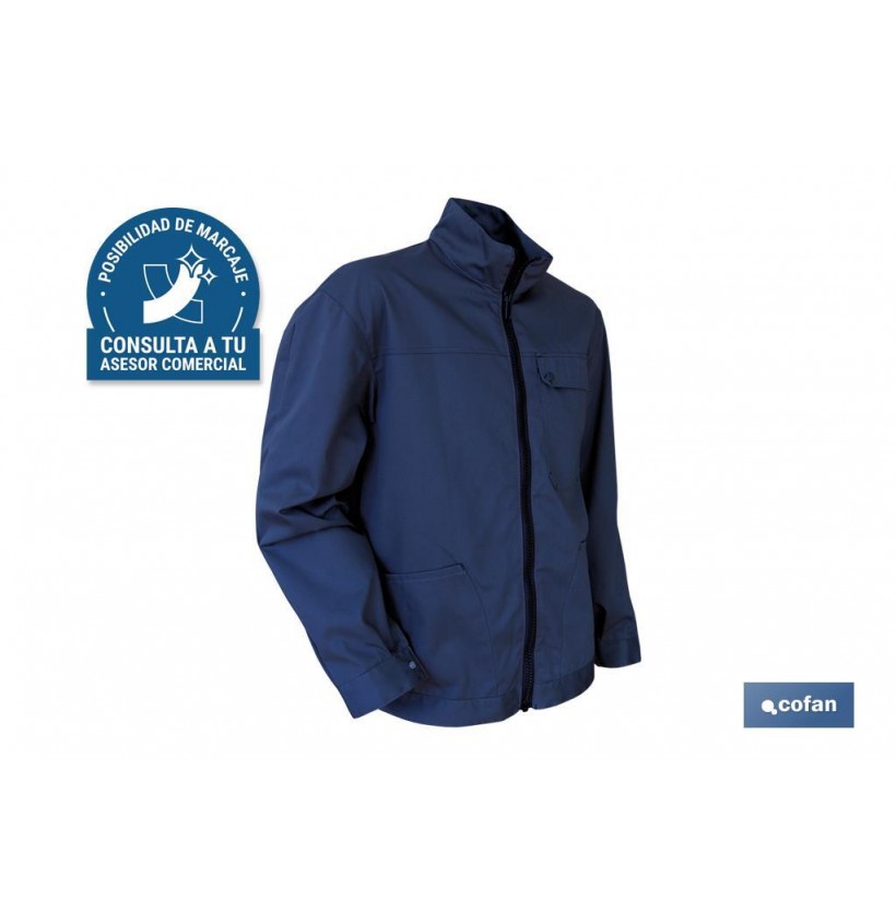 CHAQUETA TRABAJO WANKEE 245gms/m AZUL MARINO T-M