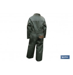 BUZO KAKI/HAVANE TOURNEVIS CON 2 CREMALLERAS PARA NIÑOS T-14A