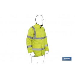 PARKA DE ALTA VISIBILIDAD MODELO ALDEBARÁN AMARILLO TALLA M
