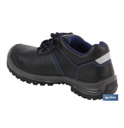 ZAPATO PIEL NEGRA S3 MODELO MIRTO T 42