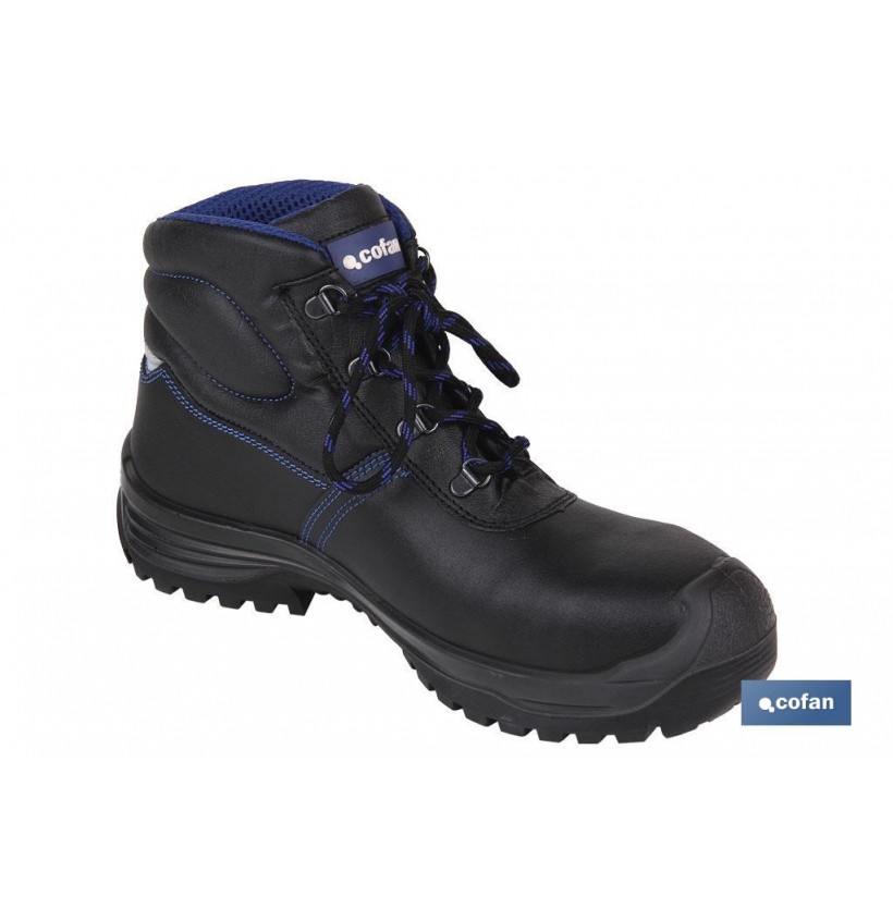 BOTA PIEL NEGRO S3 MODELO ISKUR T 38
