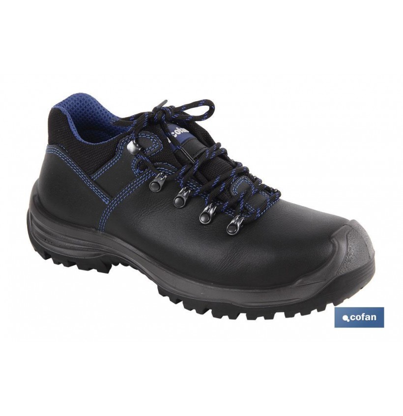 ZAPATO PIEL S-3 MODELO APOLO NO METAL PROTEC T-36