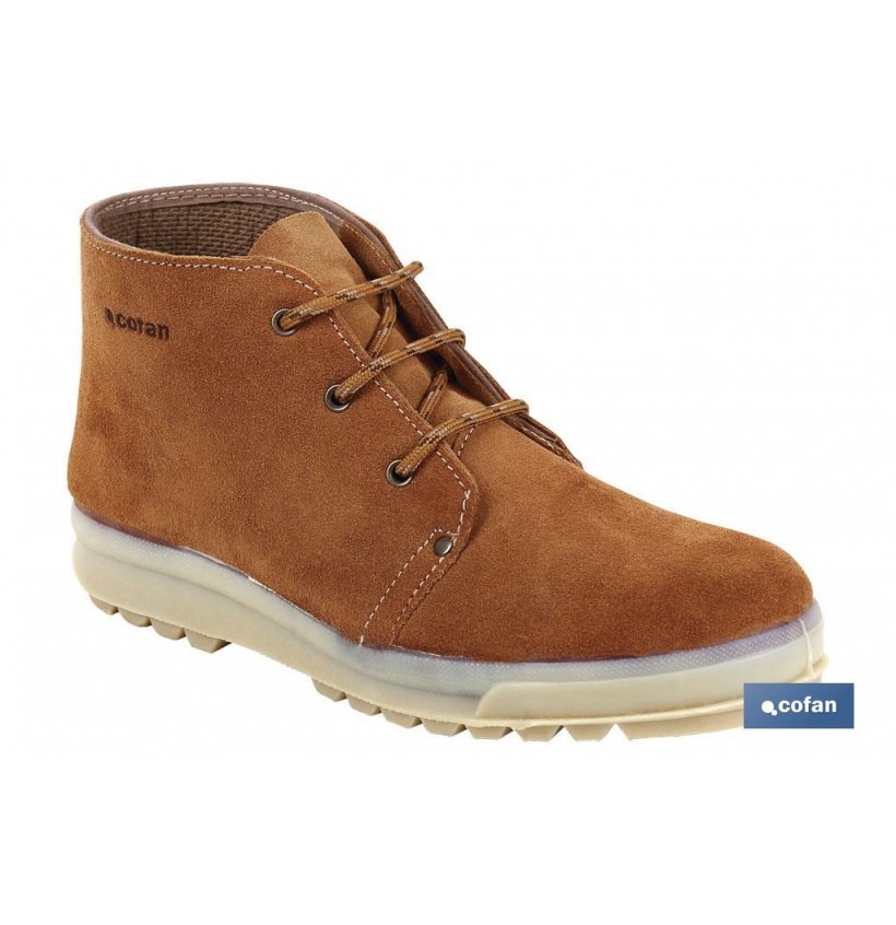BOTA PIEL CORDONES MODELO MORELLA T-46