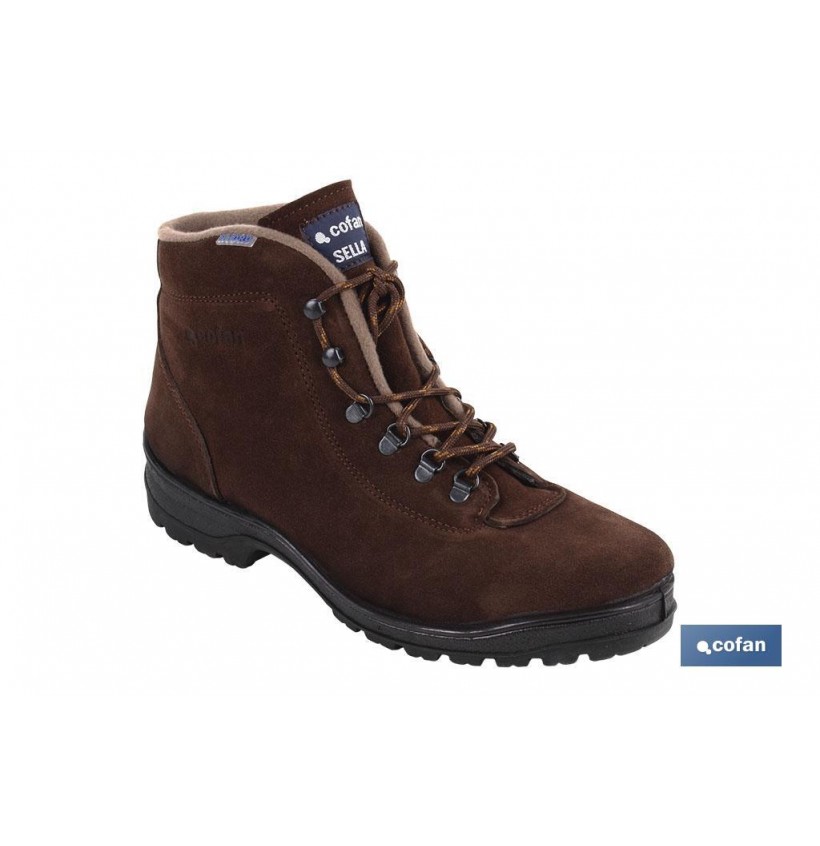 BOTA TREKKING MARRÓN HIDRÓFUGA MODELO SELLA T-39