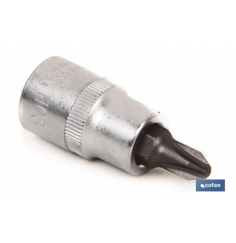 LLAVE DE VASO 3/8 CON PUNTA PH-3